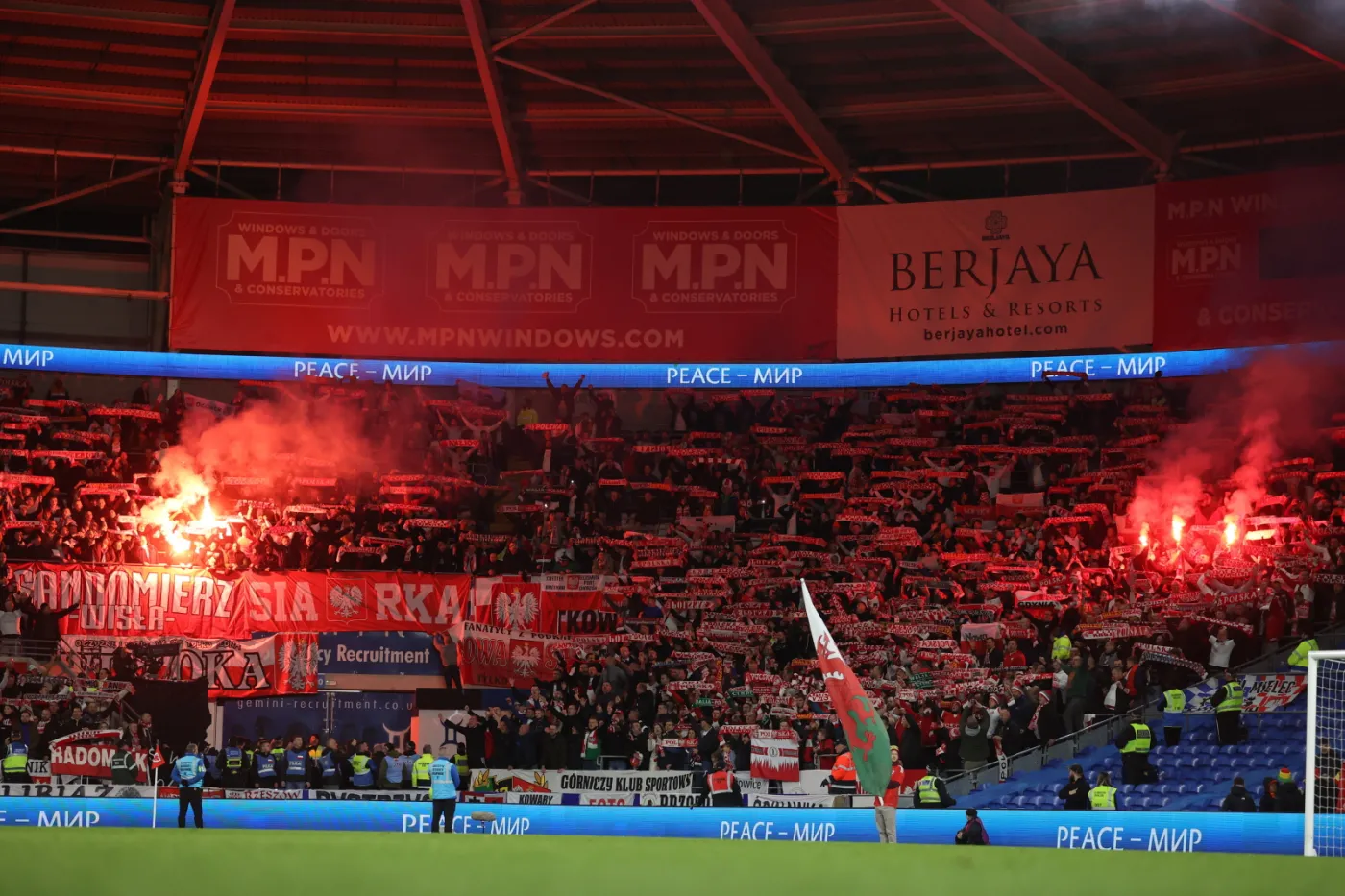 Mecz Polska-Walia. Skandal na stadionie. Internauci zareagowali