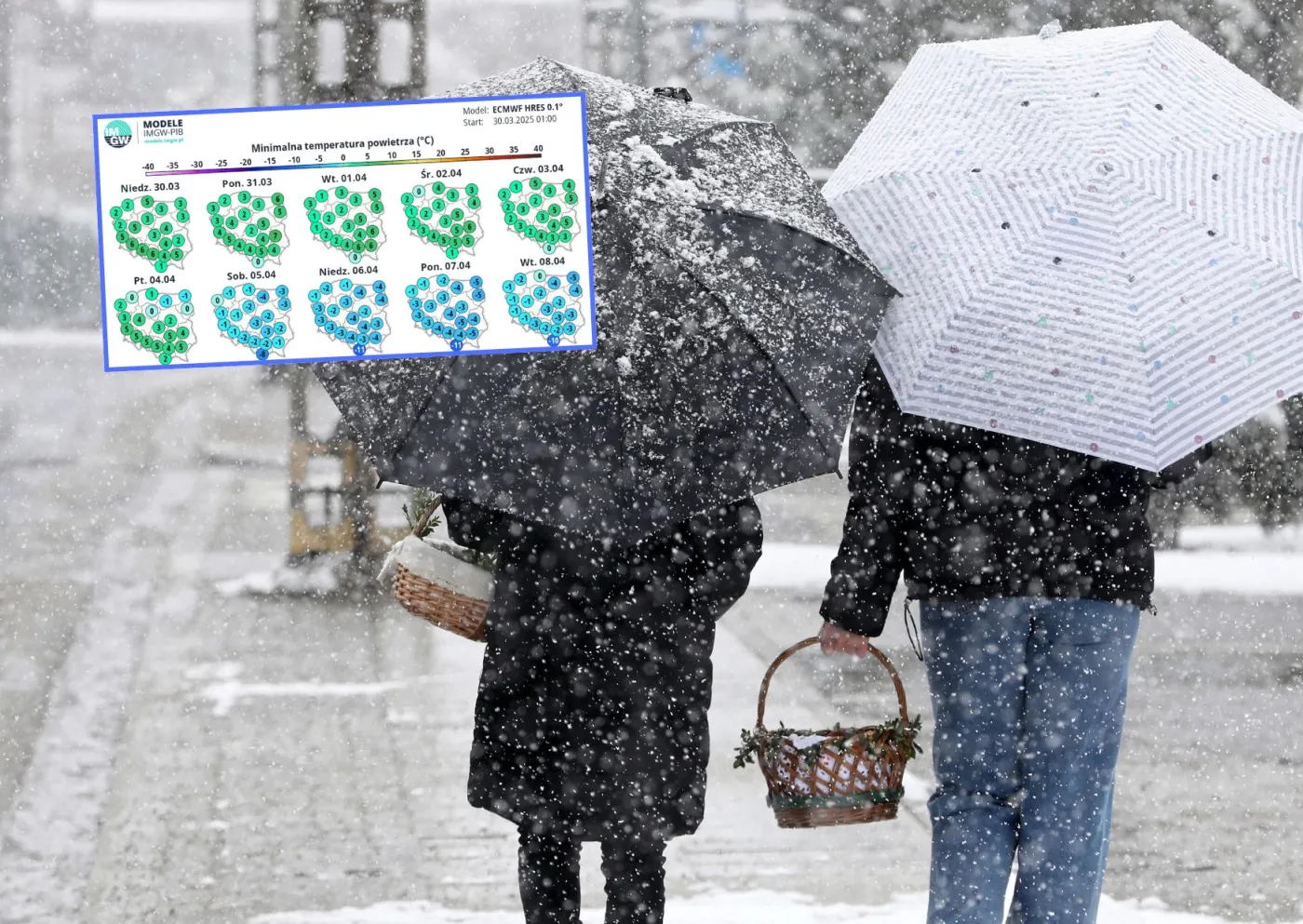 Zima uderzy w kwietniu z pełną mocą. Polskę opanuje "jęzor zimna"
