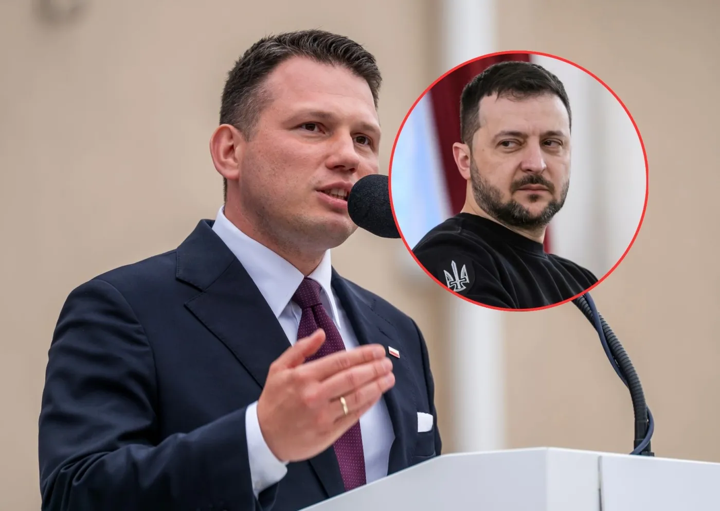 Sławomir Mentzen chce odebrać order Zełenskiemu. "Obrażał Polskę i Polaków"