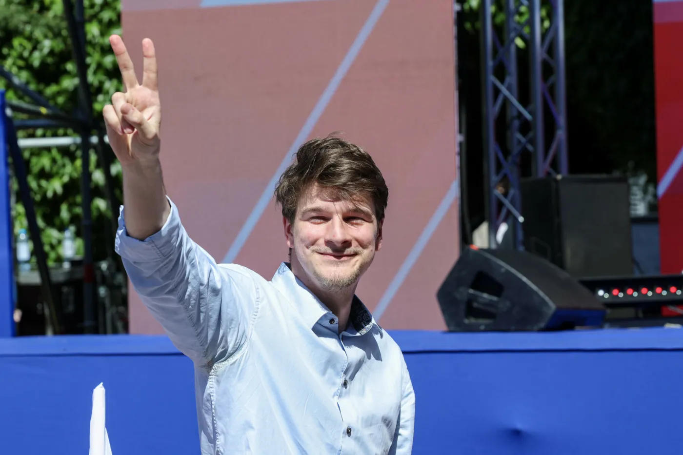 Syn Karola Nawrockiego dostał pracę w telewizji. Będzie miał swój program [WIDEO]