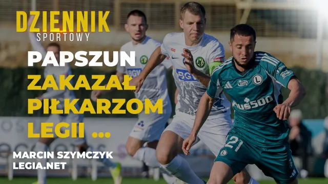 Papszun wprowadził w Legii nowe zwyczaje. Czego nie wolno robić piłkarzom?