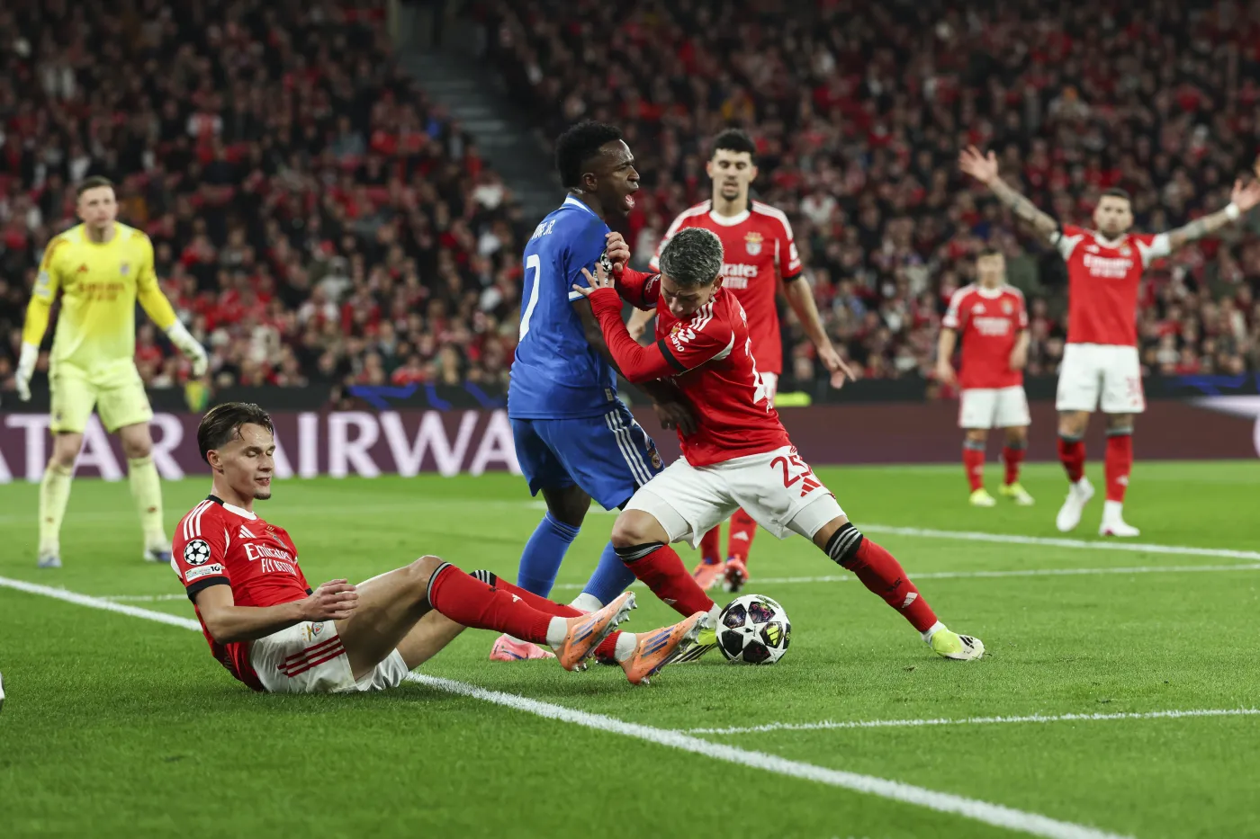 Wrze po meczu Benifica - Real. Mbappe domaga się wykluczenia Prestianniego