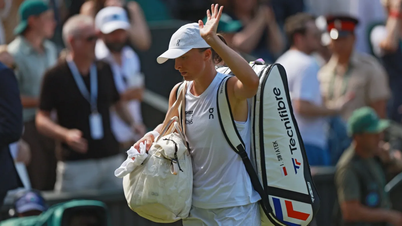 Świątek nie obroni tytułu na Wimbledonie. Popełniła koszmarną ilość błędów