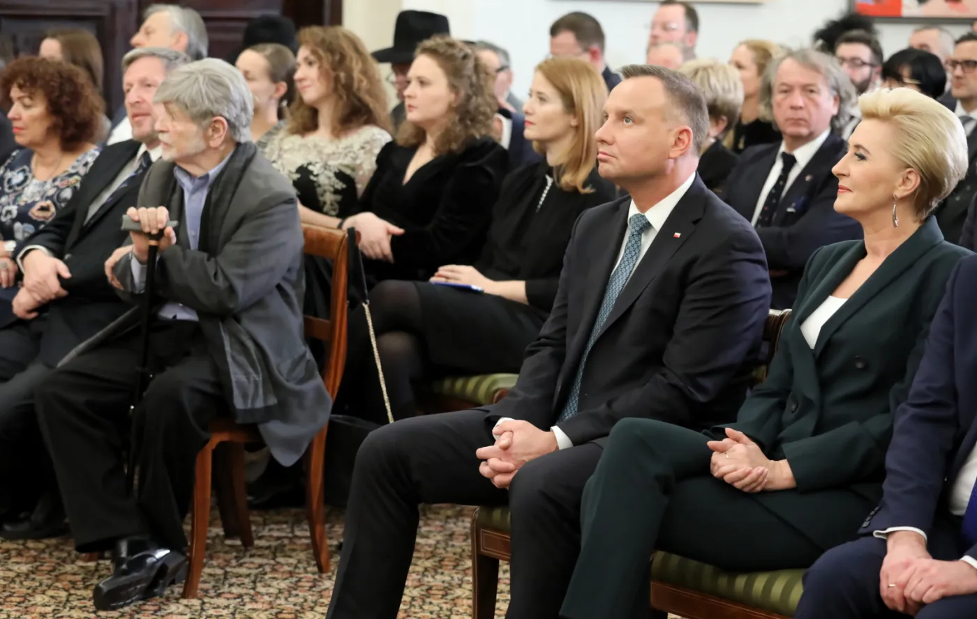 Noworoczne spotkanie z przedstawicielami społeczności żydowskiej w Polsce