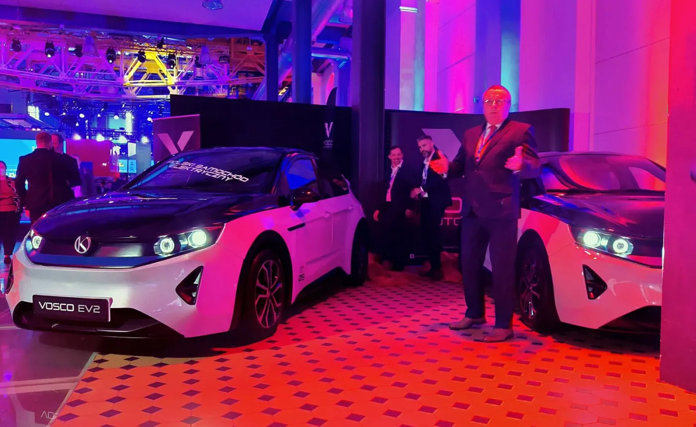 Vosco EV2 z Kutna zamiast elektrycznej Syreny. Oto podwójna premiera w Łodzi