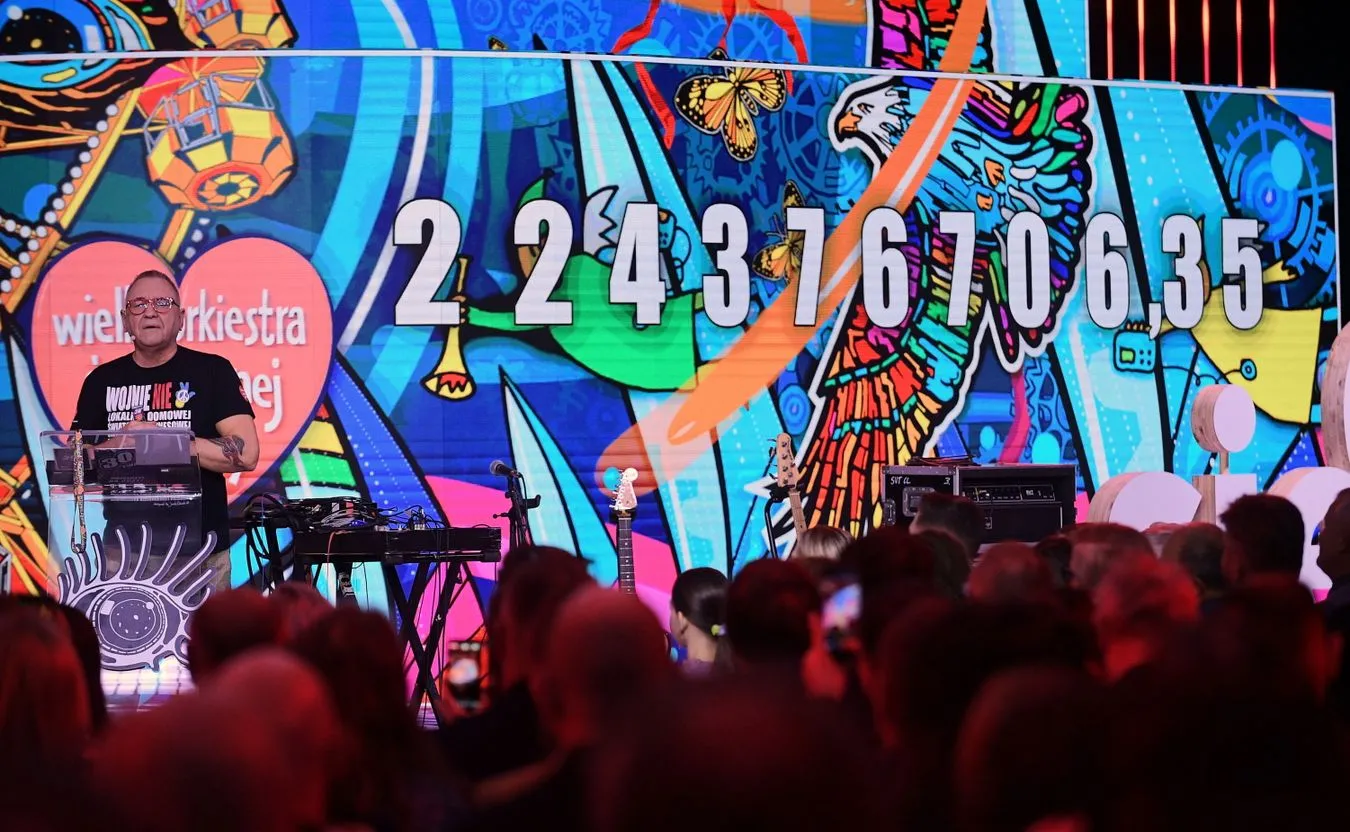 30. Finał WOŚP. Owsiak: Zebrano ponad 224 mln zł