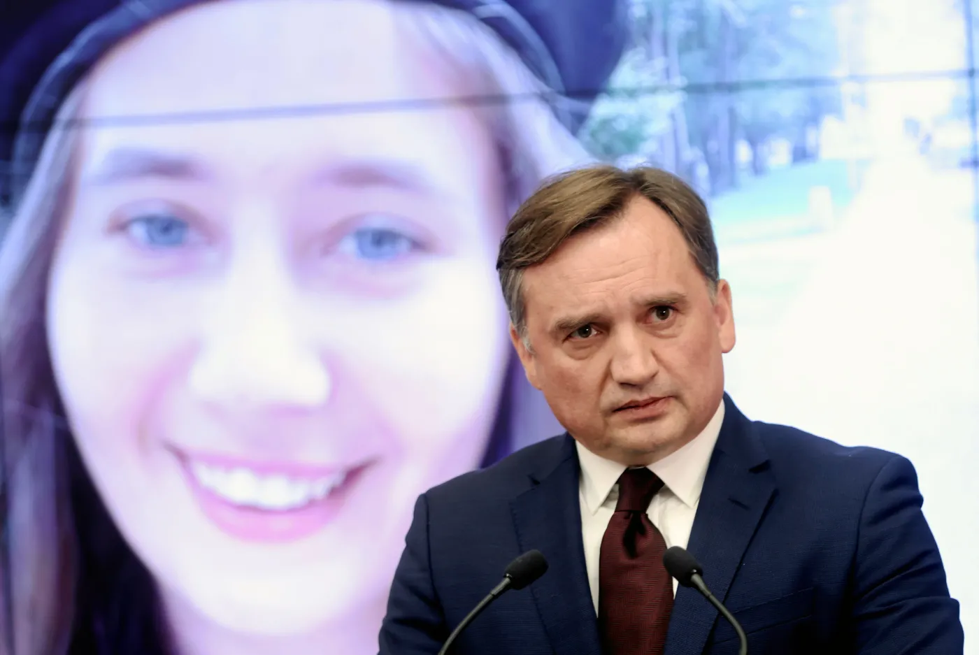 Konferencja prasowa Zbigniewa Ziobry ws. skazanej za napad rabunkowy Mariki M.