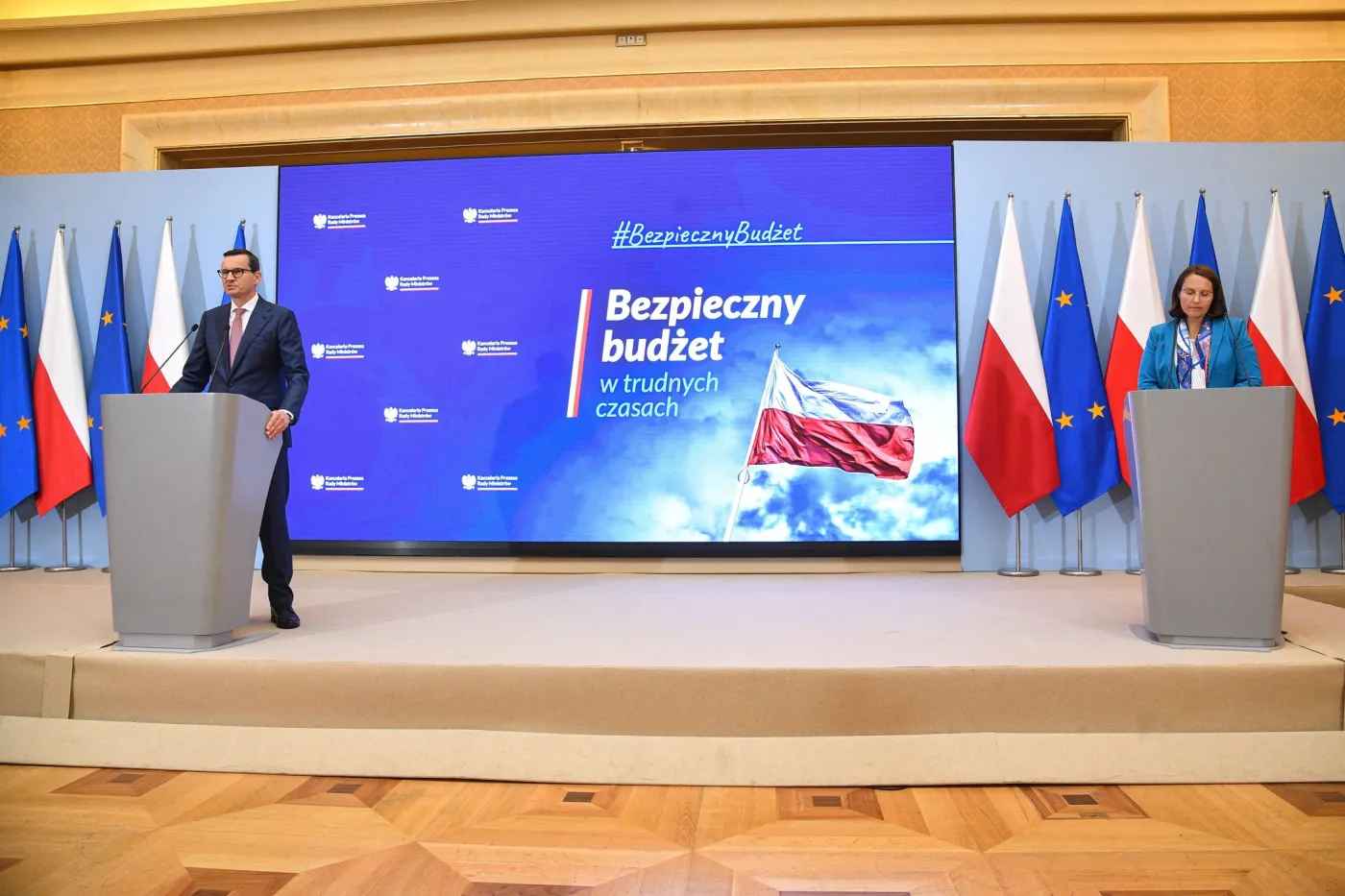 Premier przedstawia projekt budżetu i bije w Platformę. "Ich budżet byłby jak ruski telegram"