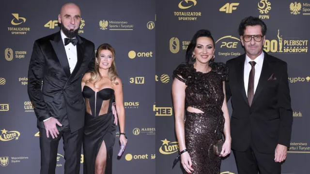 Gala Mistrzów Sportu. Wystrzałowe kreacje gwiazd. Kasia Cichopek w odważnej sukni, tak samo jak żona Marcina Gortata [FOTO]
