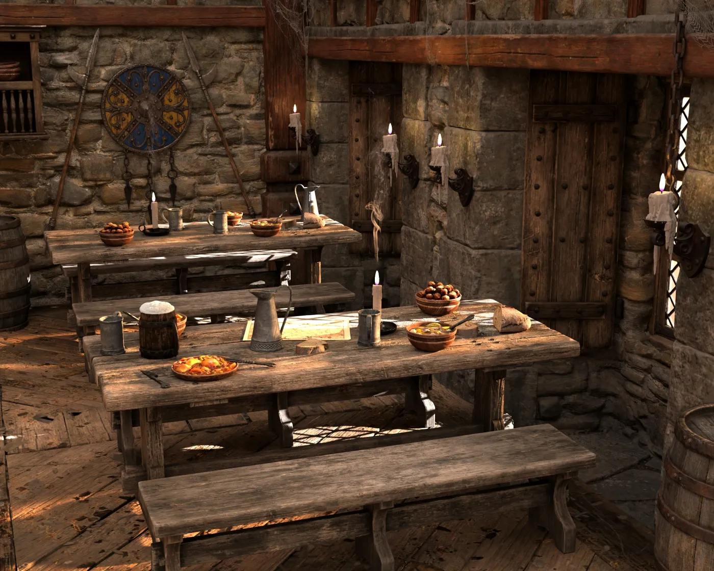 Obżarstwo, spleśniały chleb, raki i małże.  Szokujące menu pierwszych Piastów