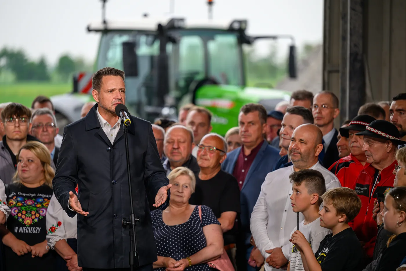 Trzaskowski mówi "stop" importowi z Ukrainy. "Chcemy jeść polskie, zdrowe produkty"