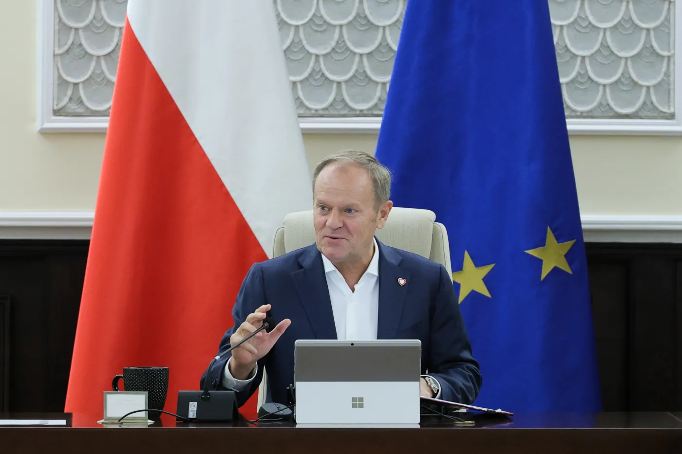 Donald Tusk zareagował na to, co się stało na PGE Narodowym. Krótko i dosadnie