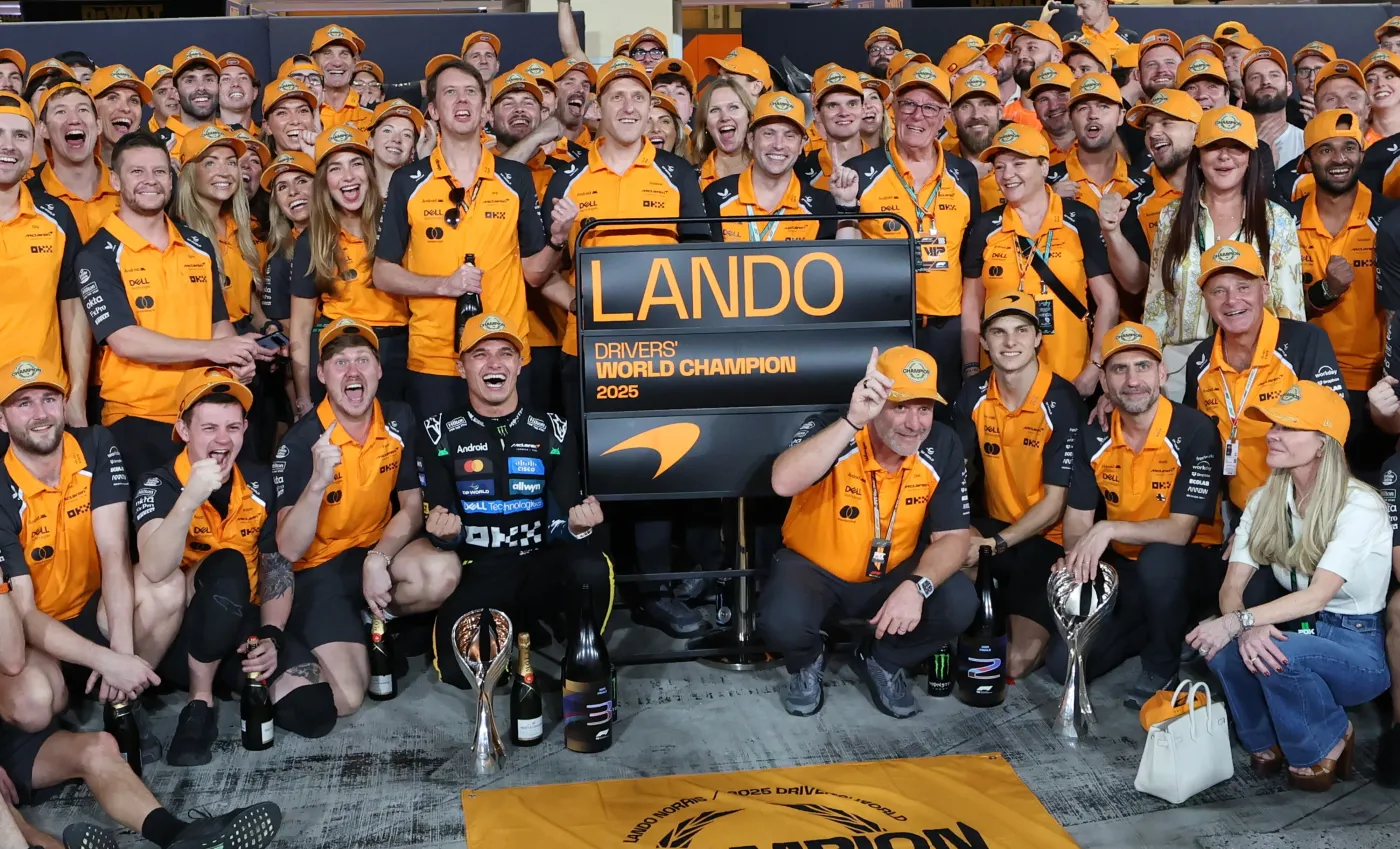 Lando Norris mistrzem świata Formuły 1. McLaren najlepszy wśród konstruktorów