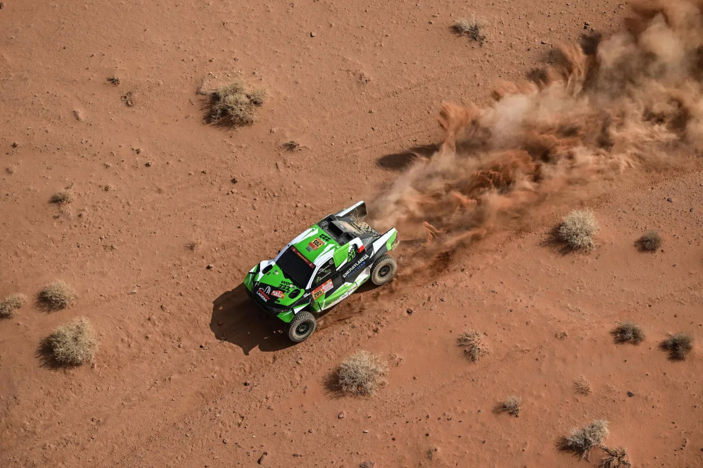 Eryk Goczał najszybszy na 9. etapie Rajdu Dakar. Problemy Konrada Dąbrowskiego