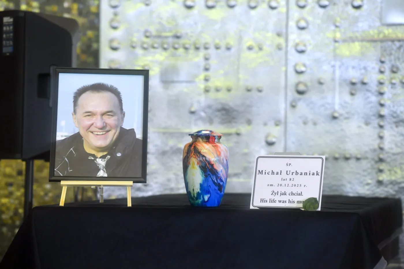 Żona Michała Urbaniaka zabrała głos na pogrzebie. Nie mogła powstrzymać łez