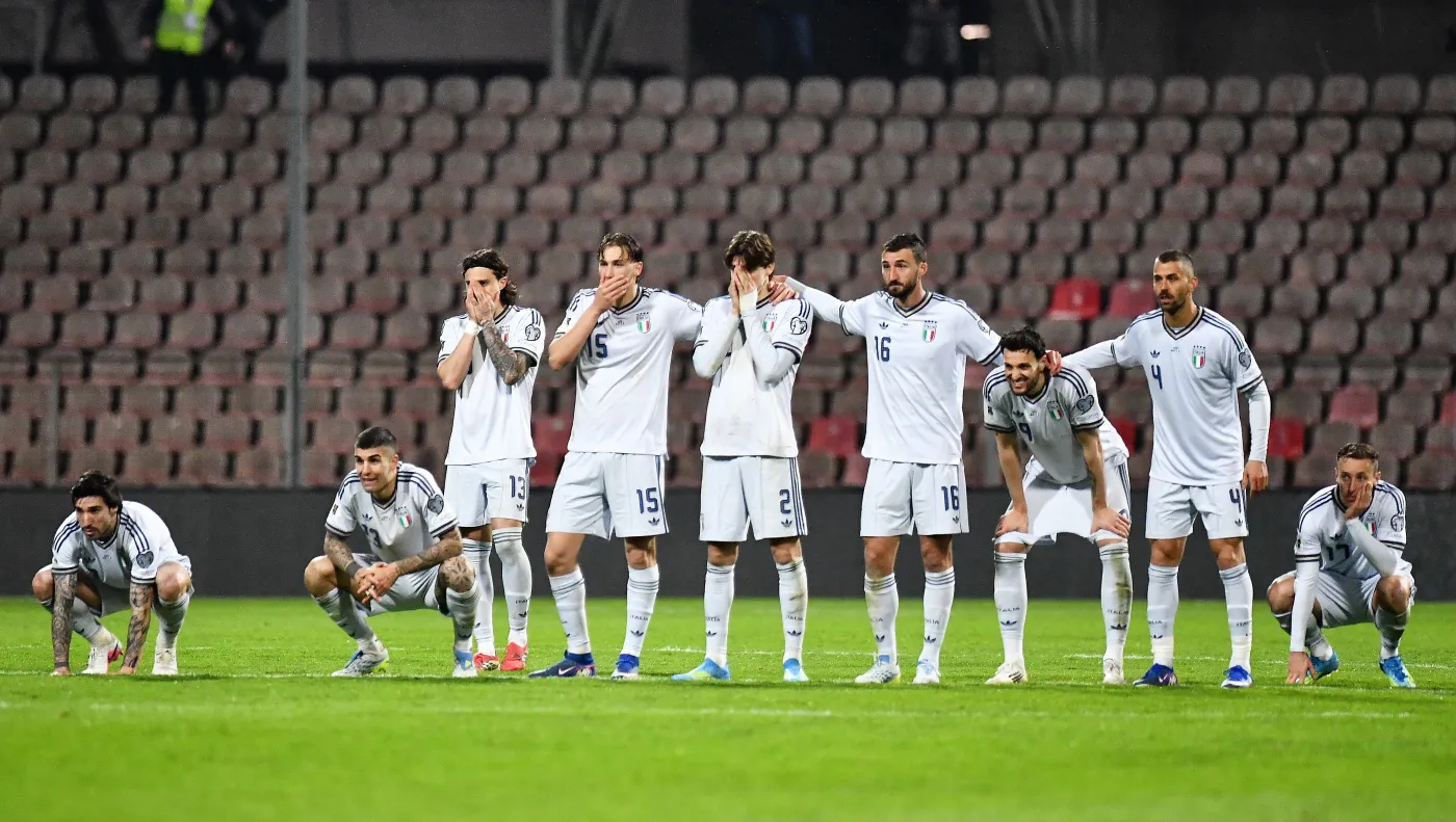 Łzy Włochów, radość Bośniaków. Italia trzeci raz z rzędu nie zagra na mundialu