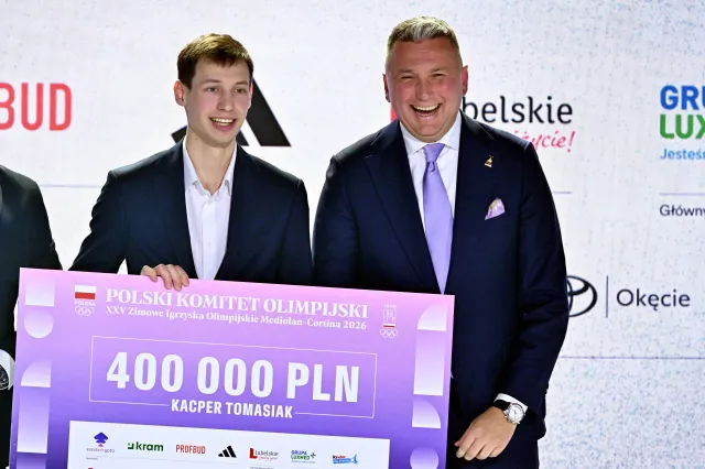 Kacper Tomasiak został milionerem. PKOl wypłacił najwyższe w historii nagrody
