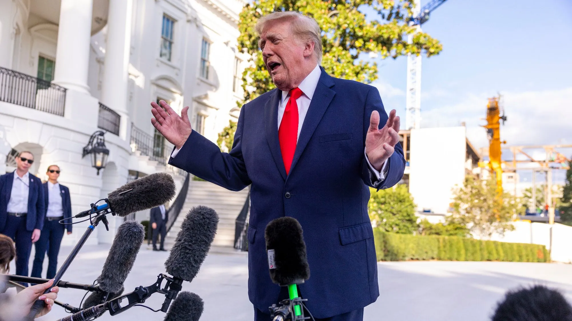 Donald Trump zachwycił się jej urodą. Prezydent USA przyznał, iż jest piękna