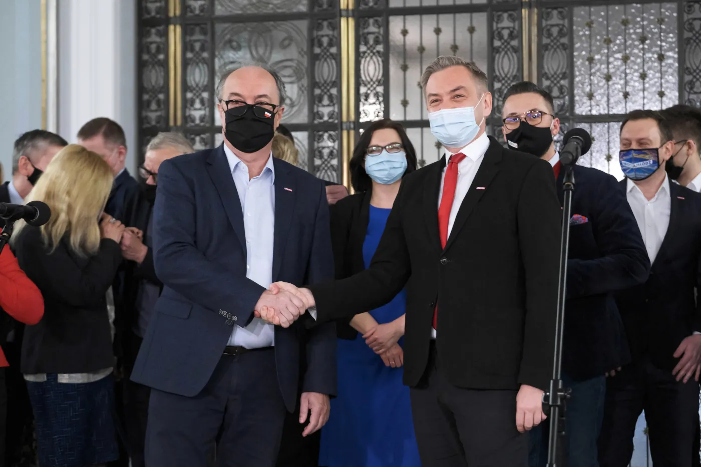 Andruszkiewicz o połączeniu SLD i Wiosny: Konglomerat postkomuny i tęczowych środowisk