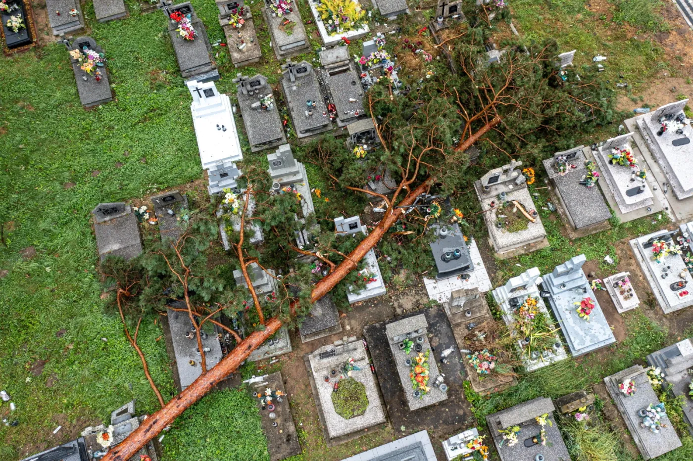 Katastrofalne skutki nawałnicy. Gwałtowne burze przeszły nad Polską [ZDJĘCIA]