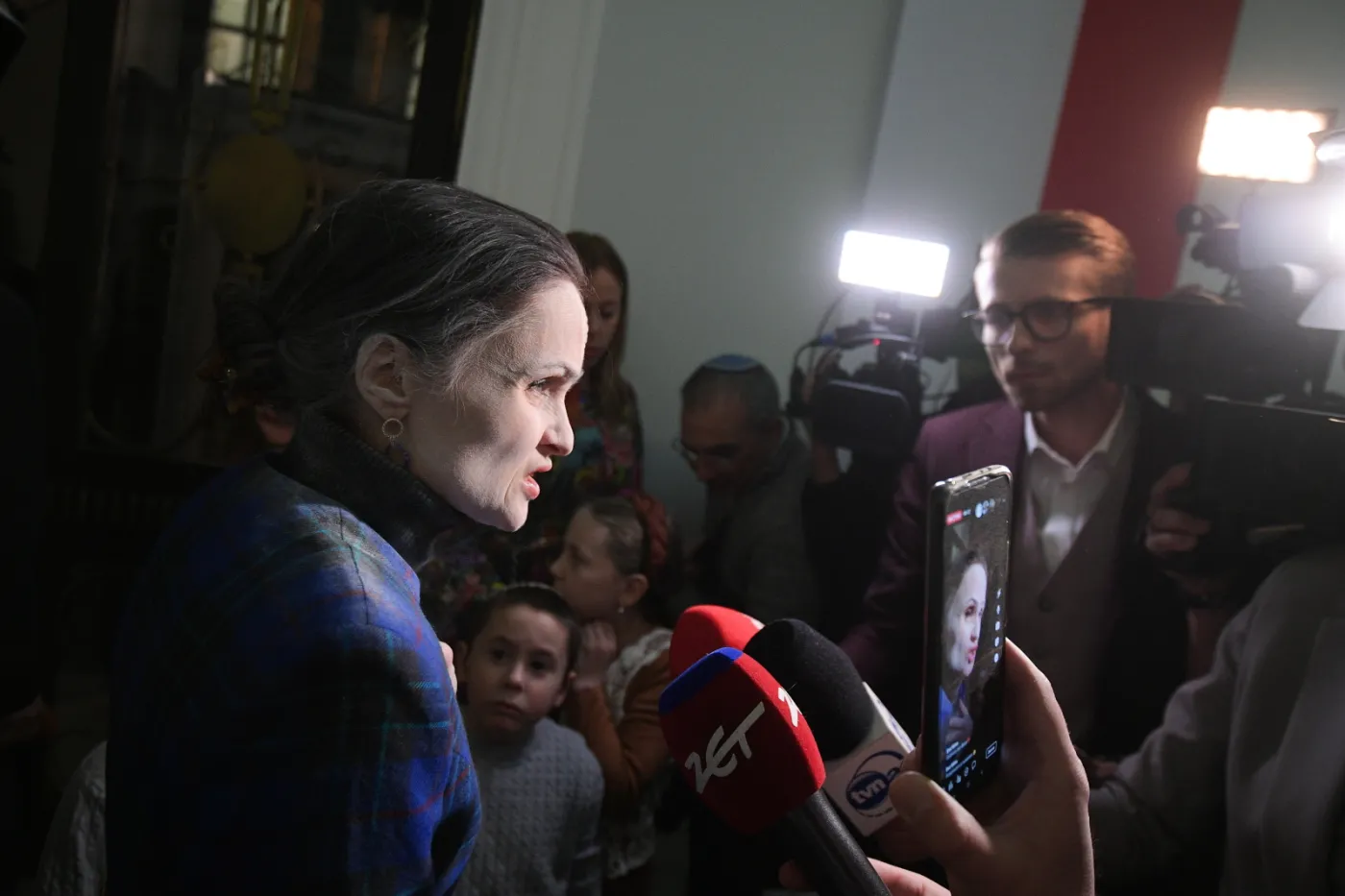 Magdalena Gudzińska-Adamczyk, która próbowała wyrwać gaśnicę Grzegorzowi Braunowi