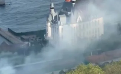 Rosjanie zaatakowali Odessę. Płonie "zamek Harry'ego Pottera"