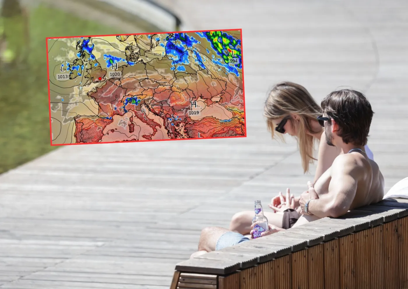 42 stopnie w cieniu. Żar będzie lał się z nieba. Idzie fala tropikalnych upałów