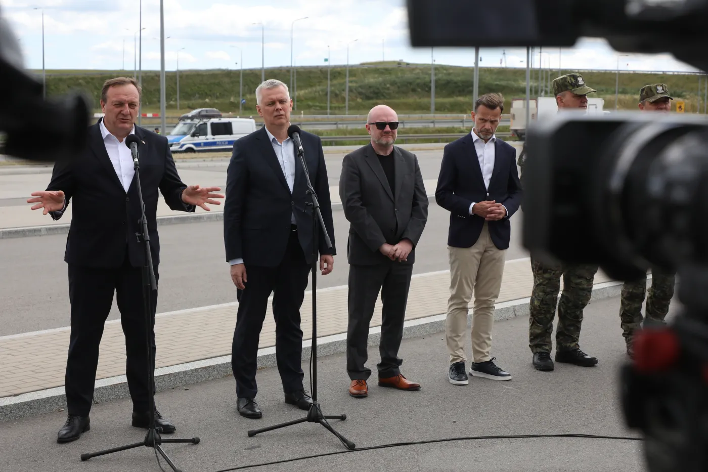 Szef MSWiA: kontrole na granicy z Litwą i Niemcami zgodne z unijnymi przepisami