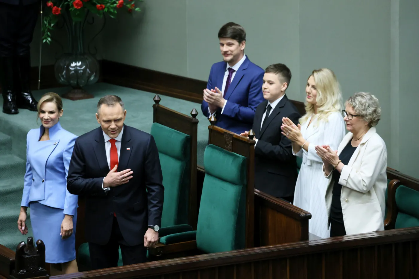 Zaprzysiężenie Karola Nawrockiego. Zabrakło bliskiej mu osoby