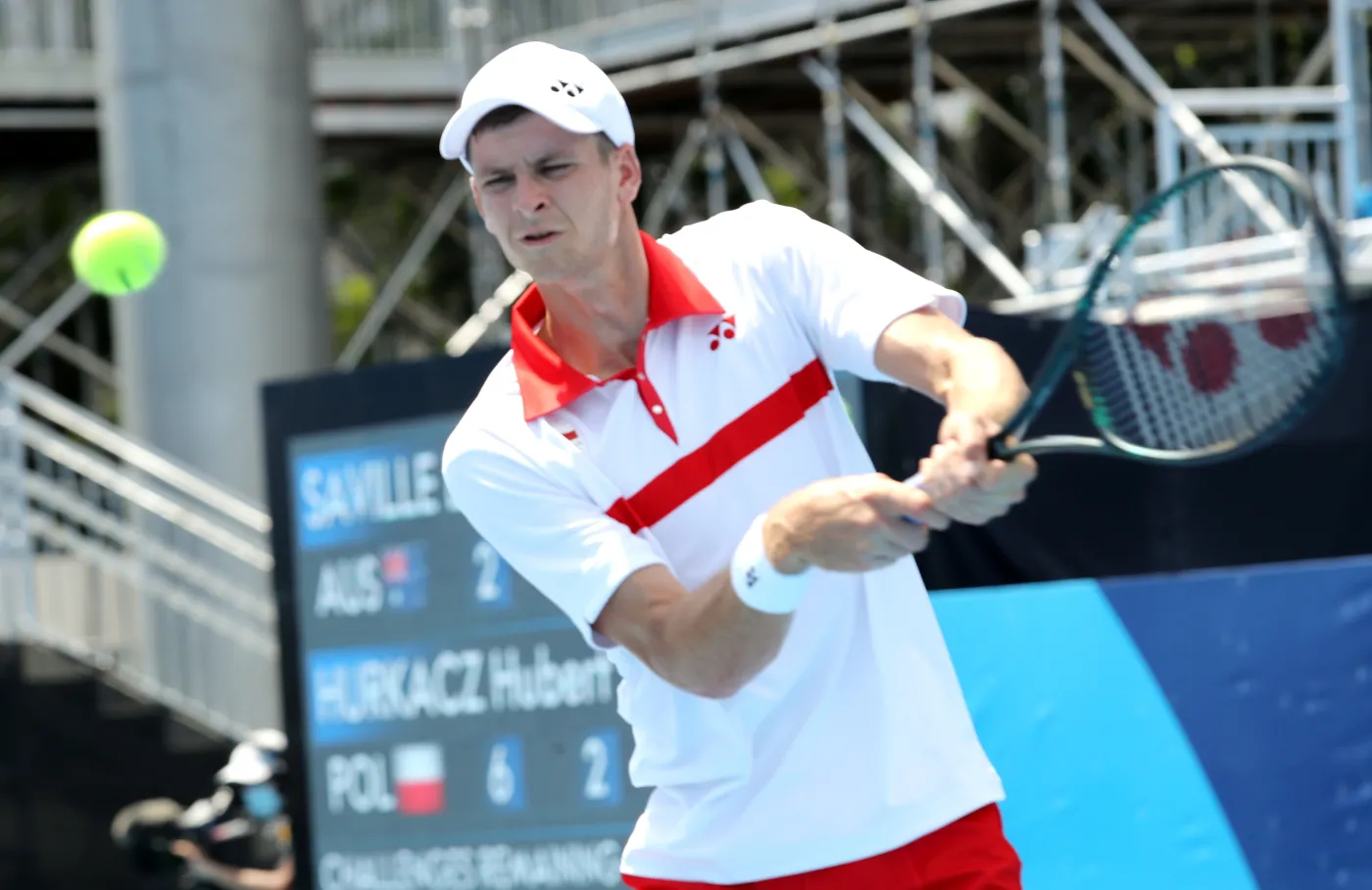 Musetti za mocny dla Hurkacza. Pierwsza porażka Polaka pod wodzą nowego trenera