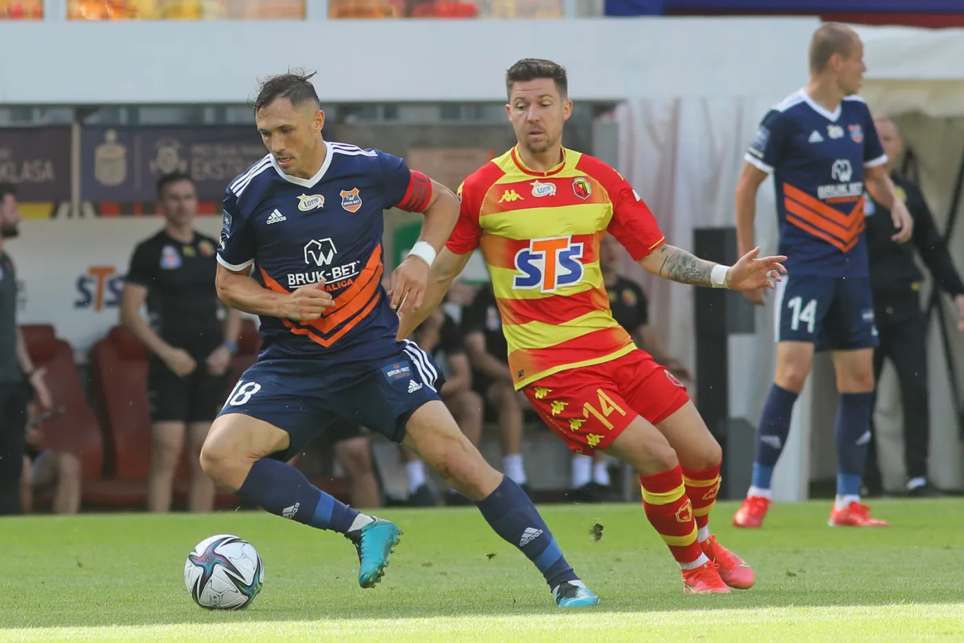 Ekstraklasa: Jagiellonia ograła beniaminka. Gol Czecha dał trzy punkty