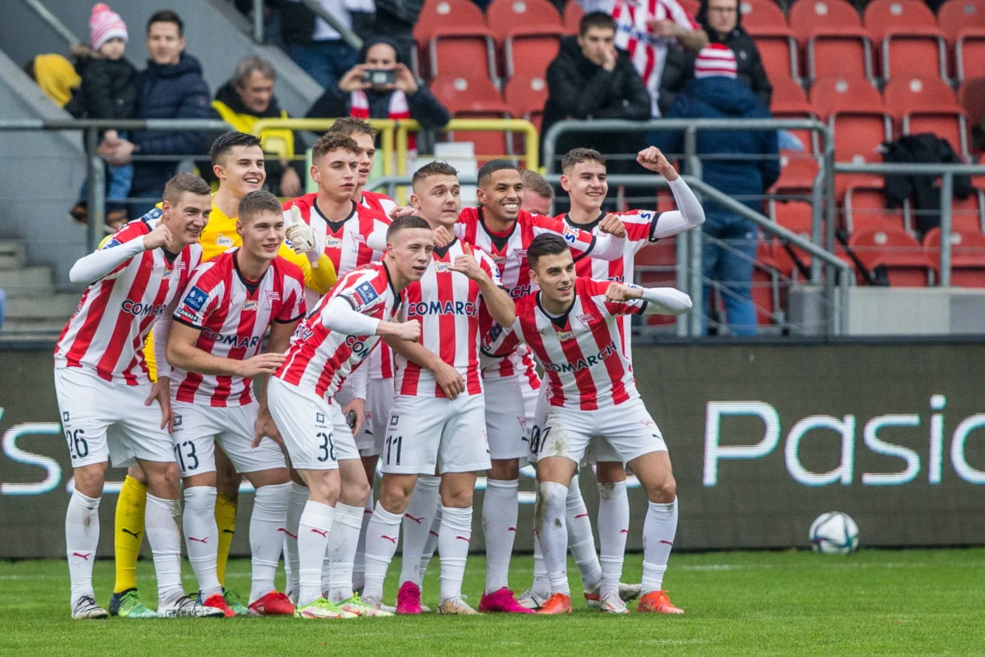 Czternaście bramek na noworocznym treningu Cracovii Kraków