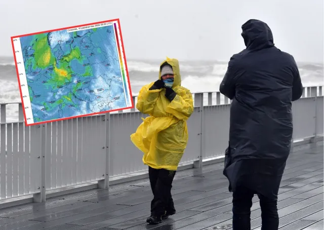 Zacznie się 10 października. Cyklon Kirk uderzy w Polskę. Co nas czeka?