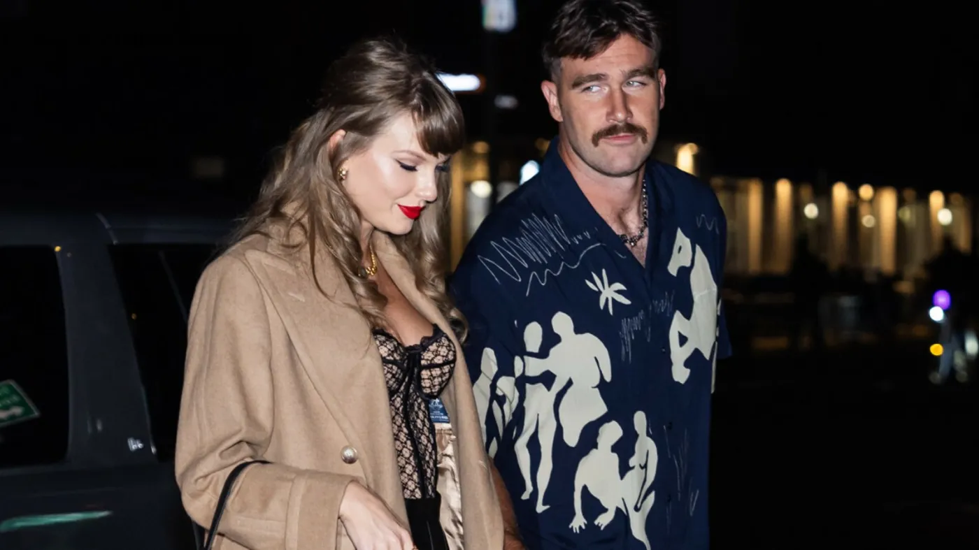 Taylor Swift i jej ukochany, Travis Kelce wybrali się do restauracji ze znajomymi 