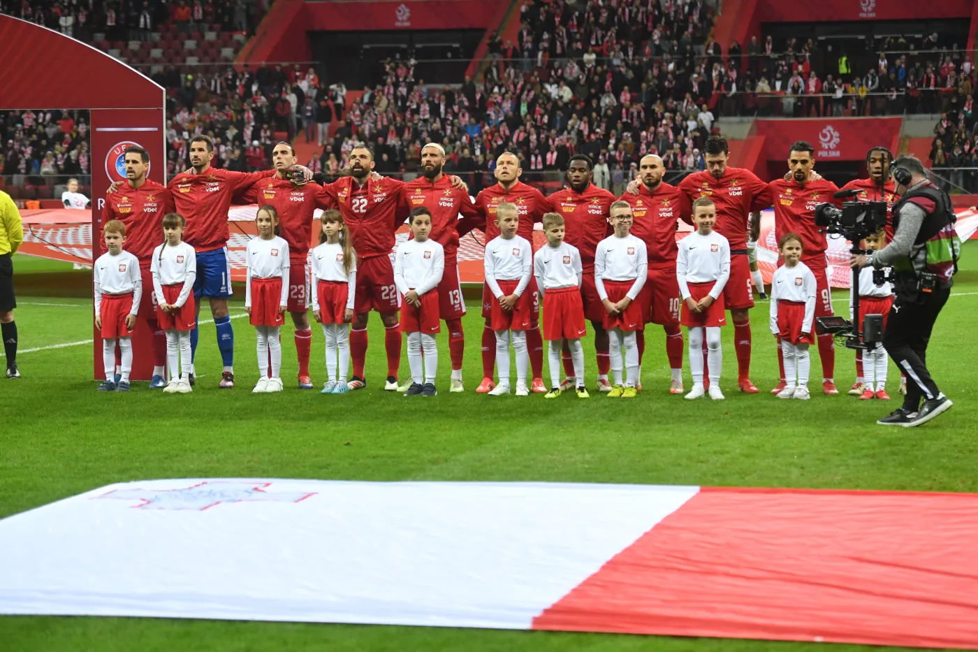 Piłkarze reprezentacji Malty złamali polskie prawo. Na środku murawy PGE Narodowego