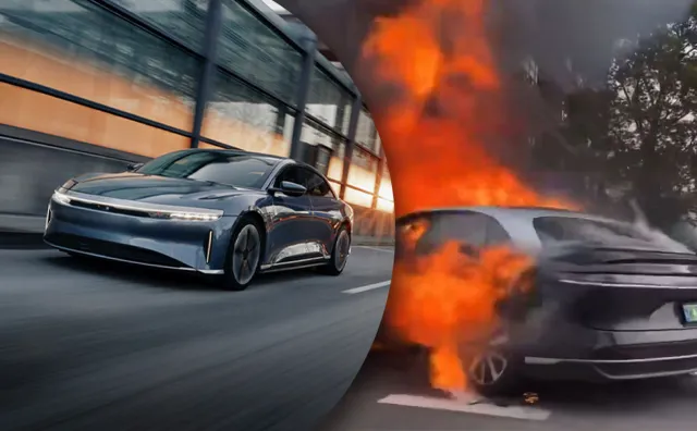 Samochód elektryczny płonie inaczej niż spalinowy? Koniec mitów