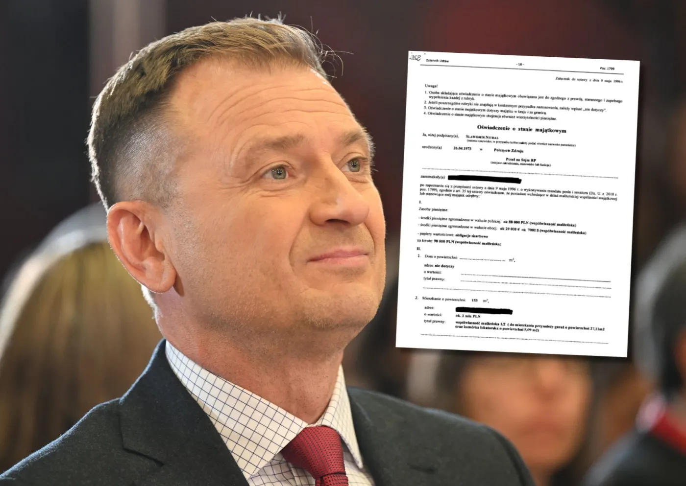 Taki majątek ma Sławomir Nitras. Mieszkanie za 2 mln zł i zarobki w setkach tysięcy