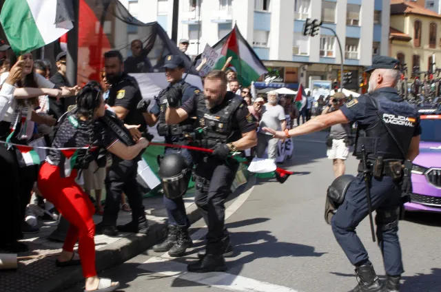 Propalestyńskie protesty zagrożeniem dla ostatniego etapu wyścigu Vuelta a Espana