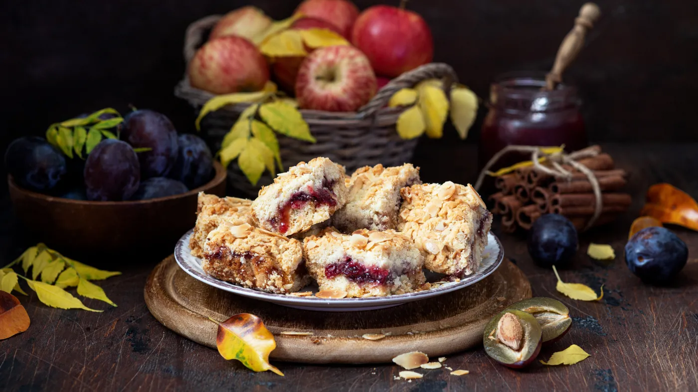 Fantazja śliwkowo-jabłkowa od Ewy Wachowicz. To ciasto znika w oka mgnieniu