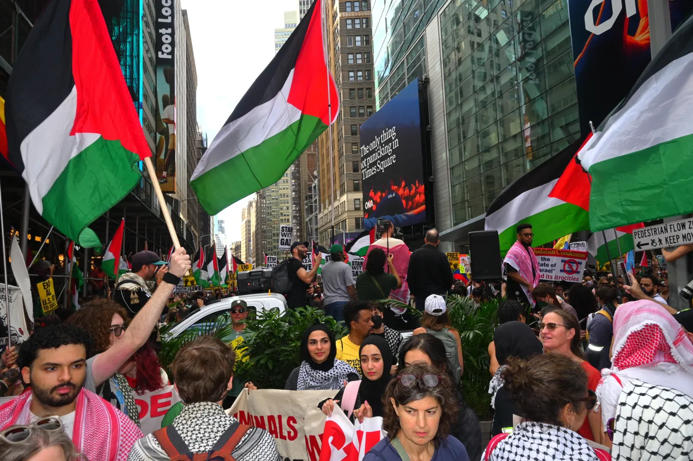 USA cofną wizę prezydentowi tego kraju. Wziął udziału w propalestyńskim proteście