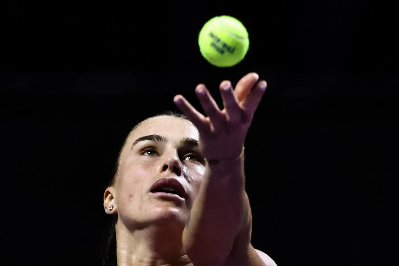 Trener miał dość krzyków Sabalenki. Opuścił kort, a tenisistka się na niego wściekła