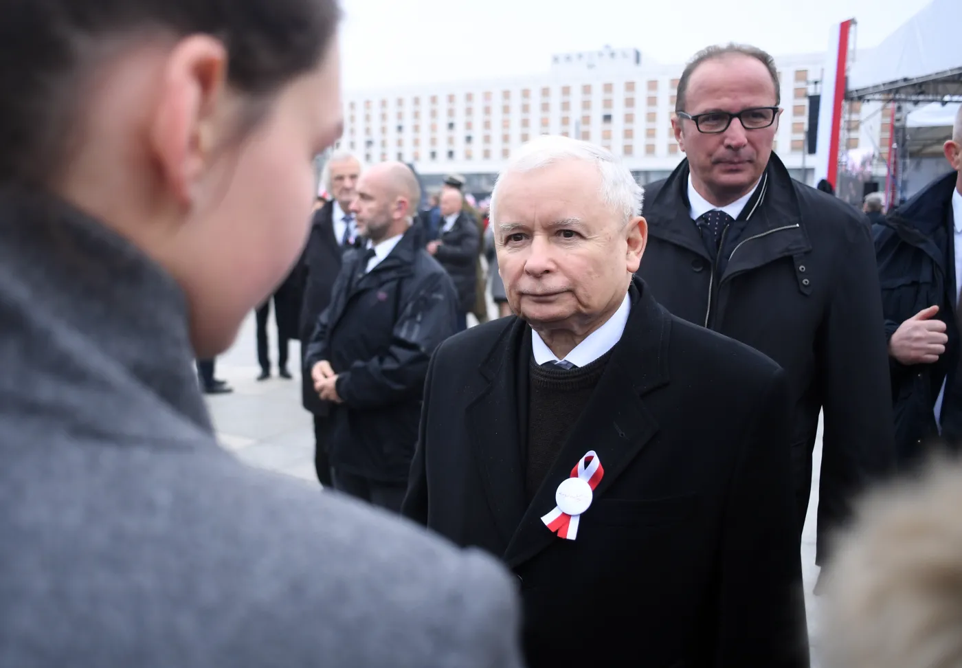 Kolejna miesięcznica Smoleńska i kolejny incydent. Jarosław Kaczyński krytycznie o rządzie Tuska