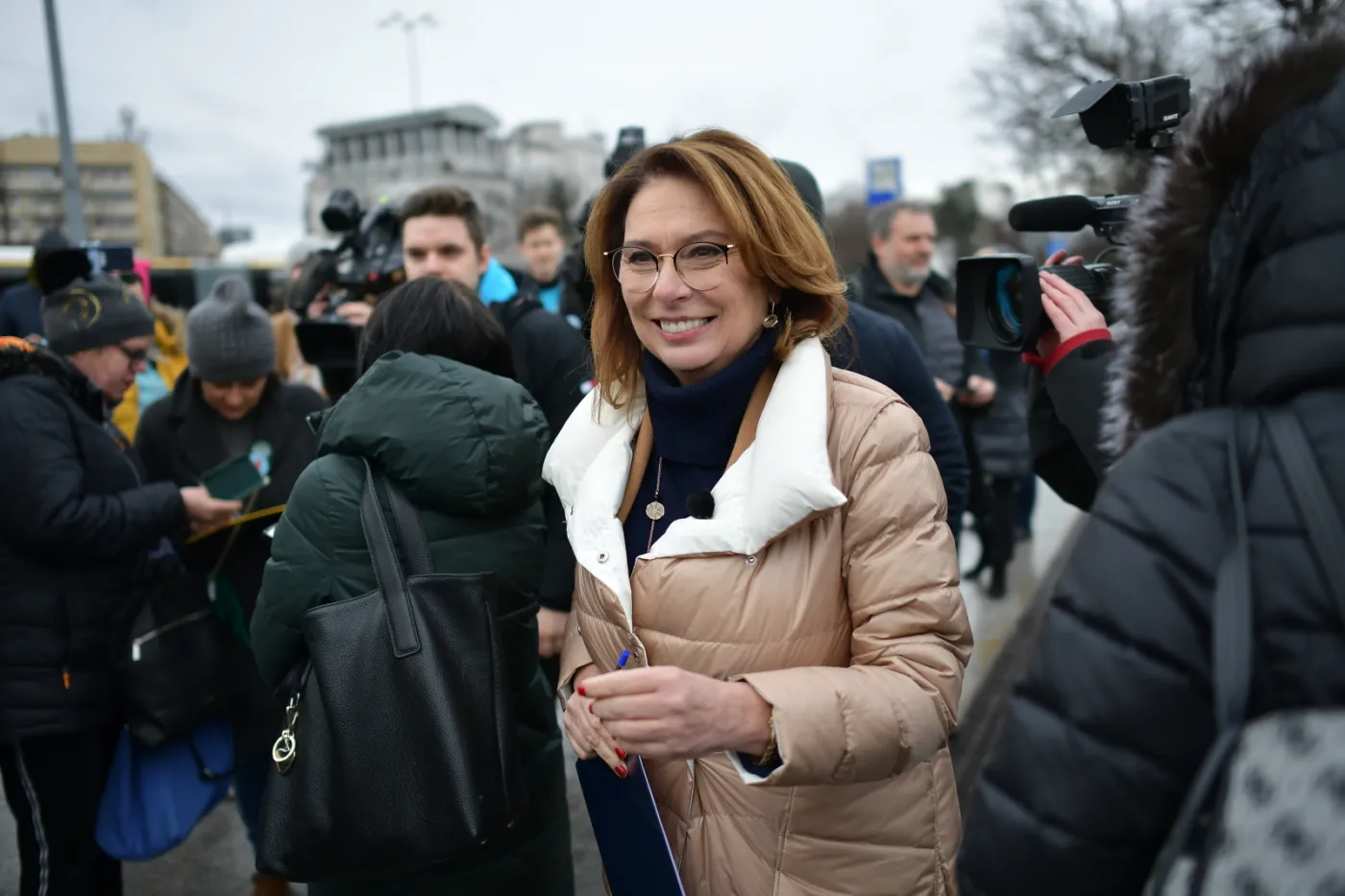 Wicemarszałek Sejmu, kandydatka KO na urząd prezydenta RP Małgorzata Kidawa-Błońska