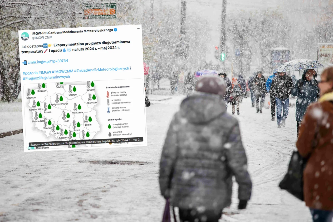 Czeka nas bardzo długa zima? Długoterminowa prognoza pogody na luty-maj 2024