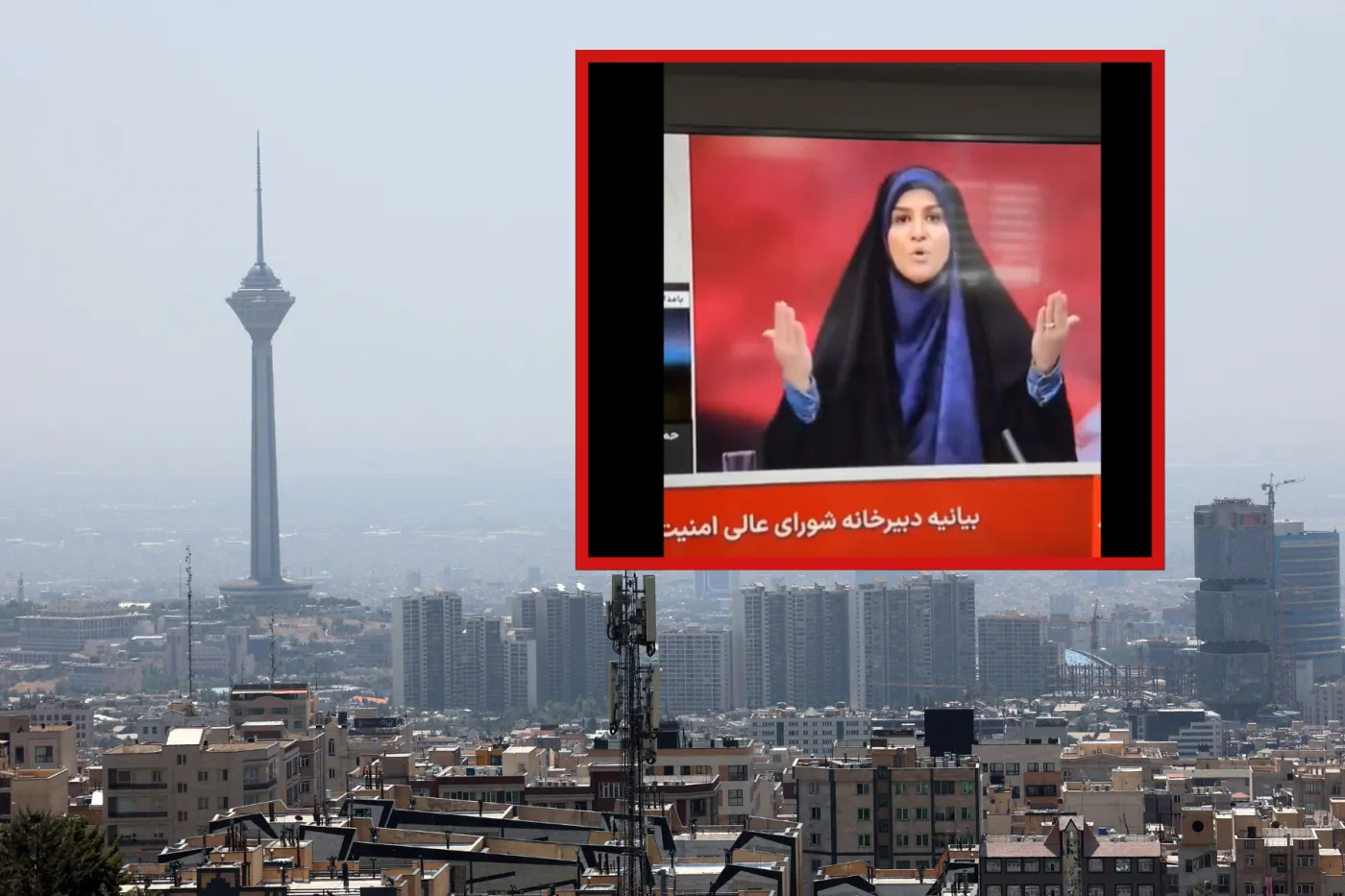 "Allah Akbar". Dramatyczne sceny w irańskiej telewizji. Atak Izraela przerwał program na żywo