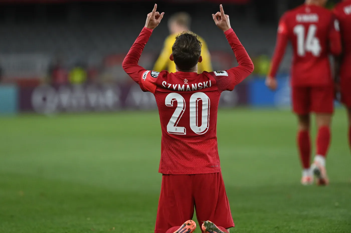 Szymański jak Deyna. Bohater meczu z Litwą strzelił gola bezpośrednio z rzutu rożnego