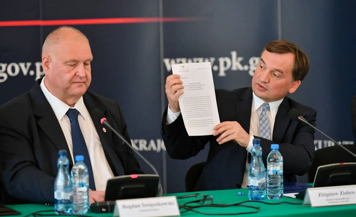 Resort Ziobry chce więcej uprawnień dla Święczkowskiego