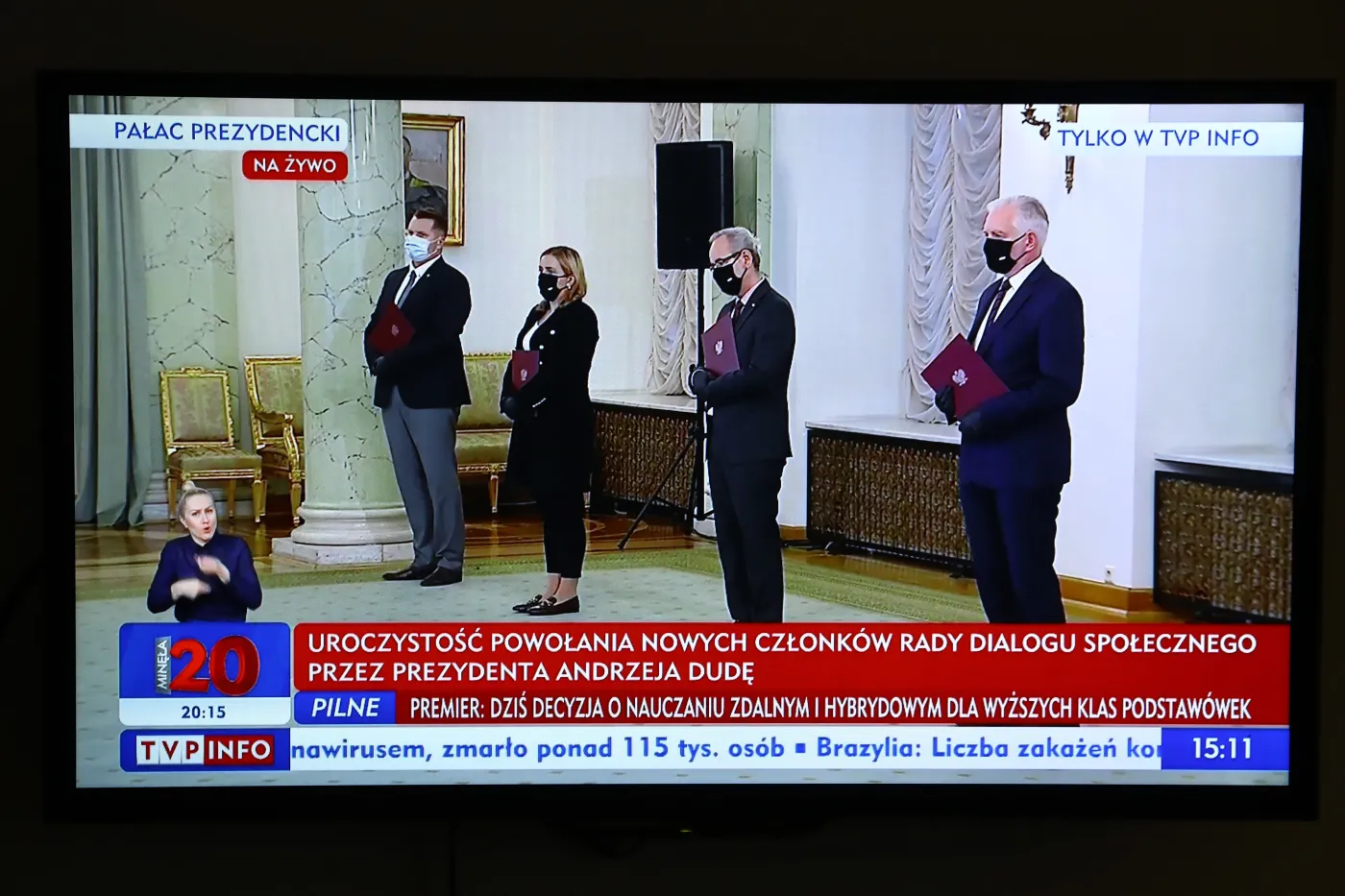 Jarosław Gowin, Adam Niedzielski, Olga Semeniuk, Przemysław Czarnek 