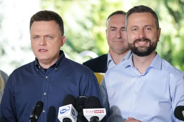 WYBORY 2023. Liderzy Trzeciej Drogi nie będą na marszu w Warszawie. "Nie rozumiem, w czym jest kłopot"