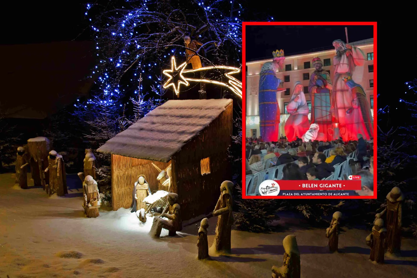 Największa na świecie szopka bożonarodzeniowa. Znajduje się na liście Rekordów Guinnessa